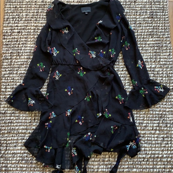 cynthia rowley malibu wrap dress